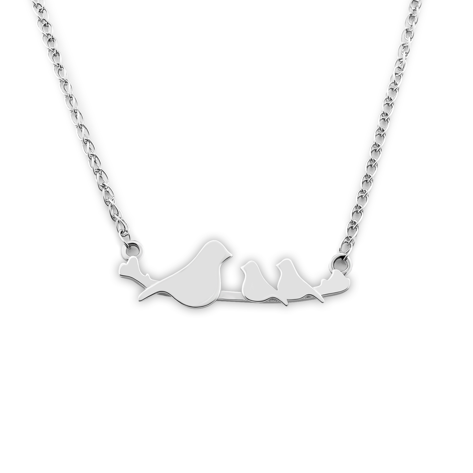 

Серебряное колье 653Б 45