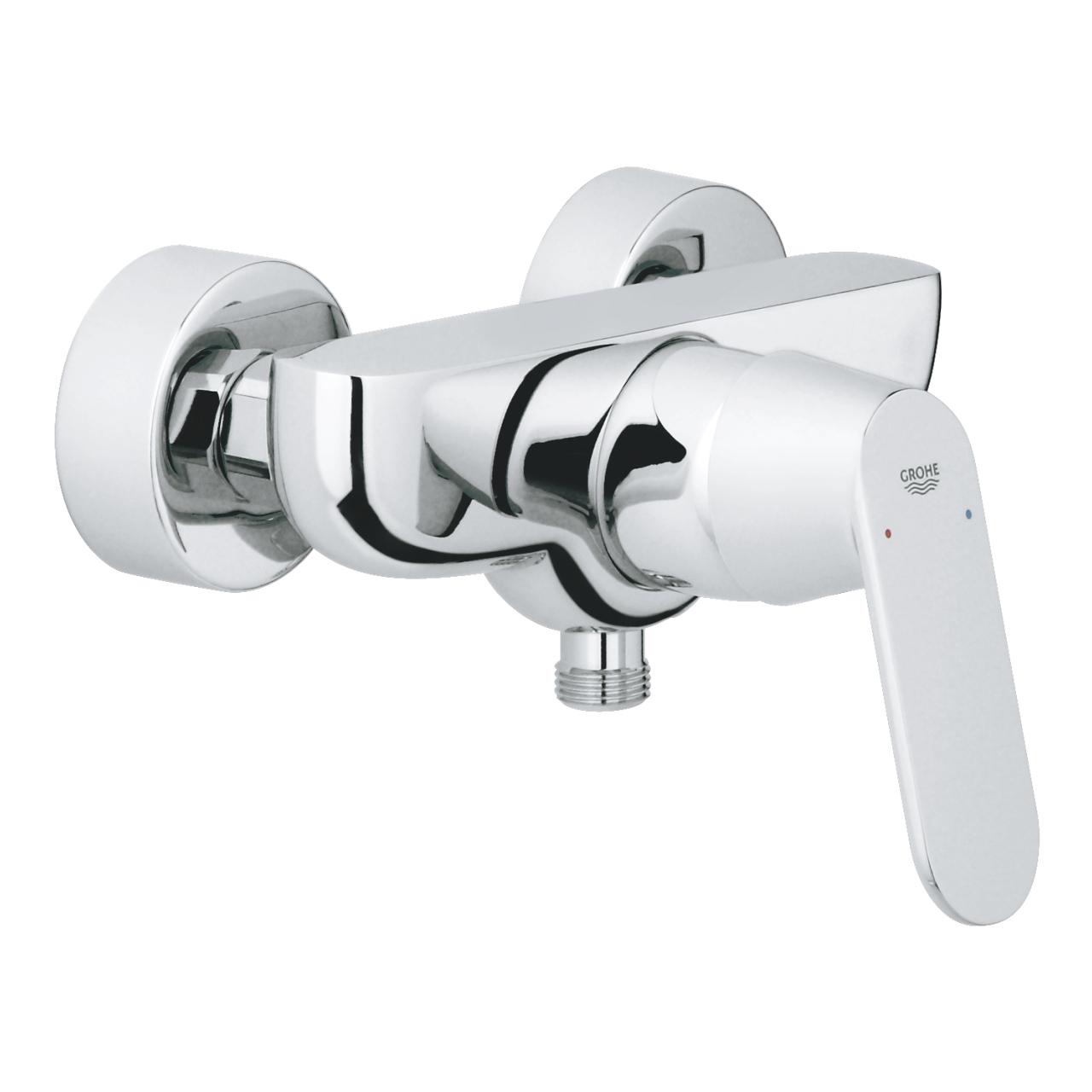 

Кран в душ одновентильный GROHE Eurosmart Cosmopolitan хром латунь без душевого набора 32837000