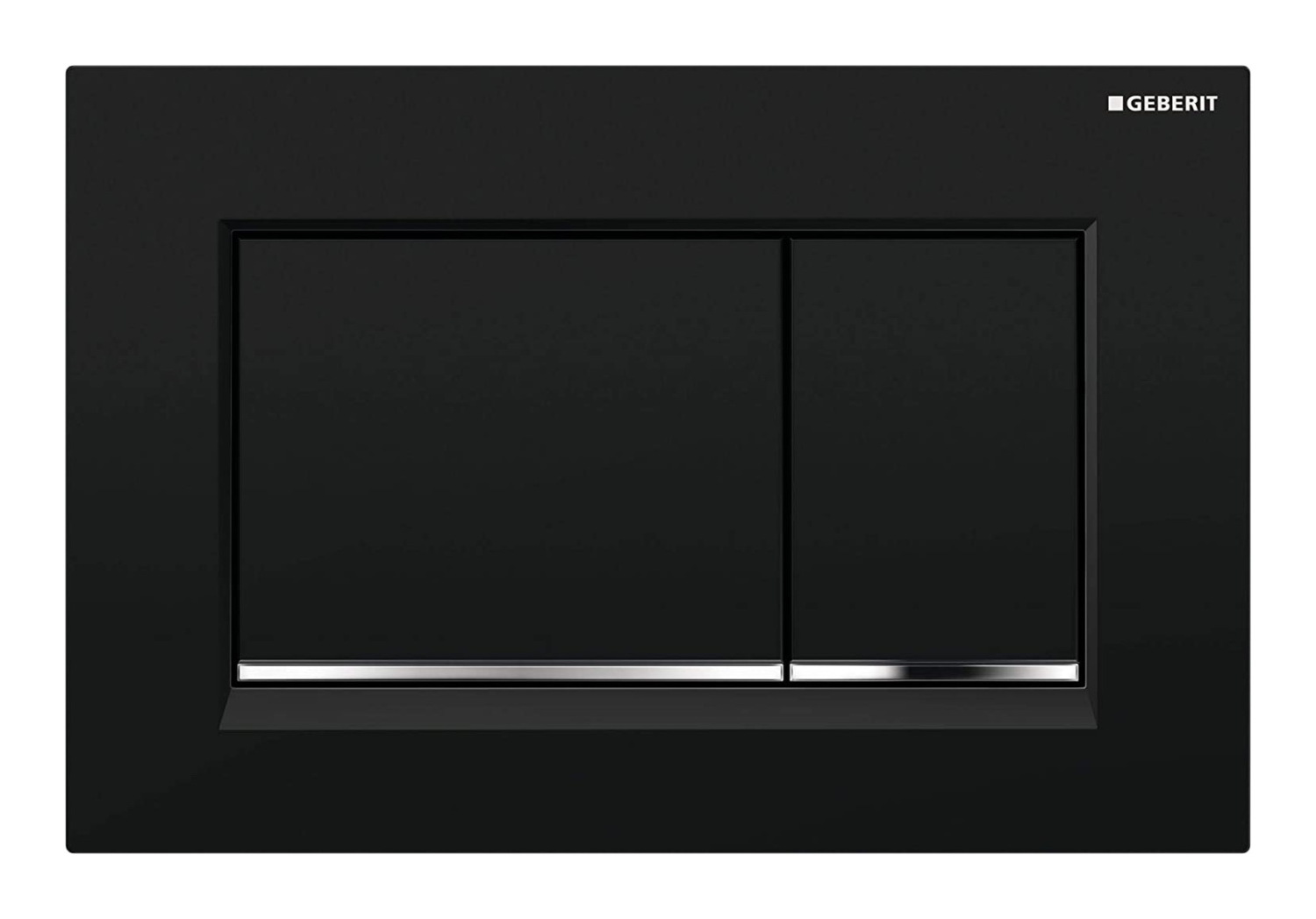 

Кнопка слива для инсталляции GEBERIT SIGMA30 пластиковая двойная глянцевая черная 115.883.KM.1