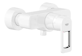 

Кран для душевой кабины однорычажный GROHE QUADRA белый латунь без душевого набора 32637LS0