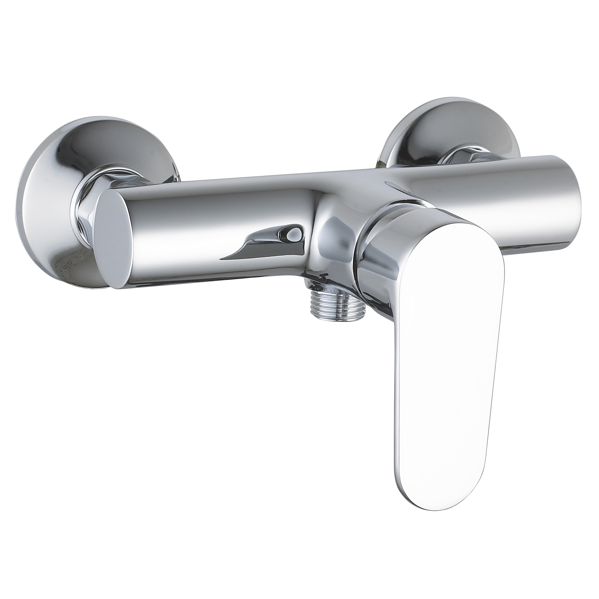 

Cмеситель в душевую однозахватный IMPRESE LESNA хром латунь без душевого набора 15070