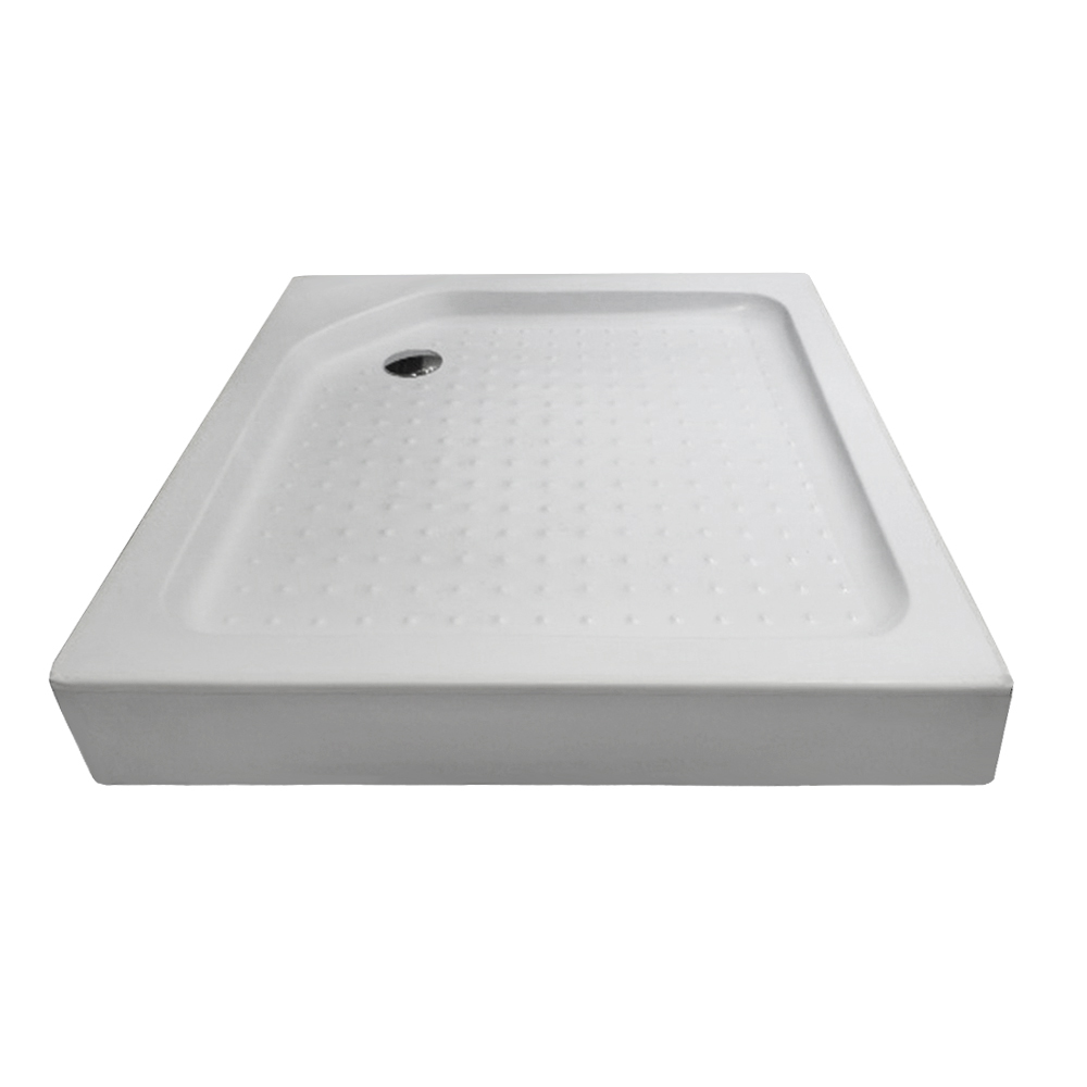 

Душевой поддон квадратный акриловый 100см x 100см ROZZY JENORI высота 15см c сифоном 100RZ501