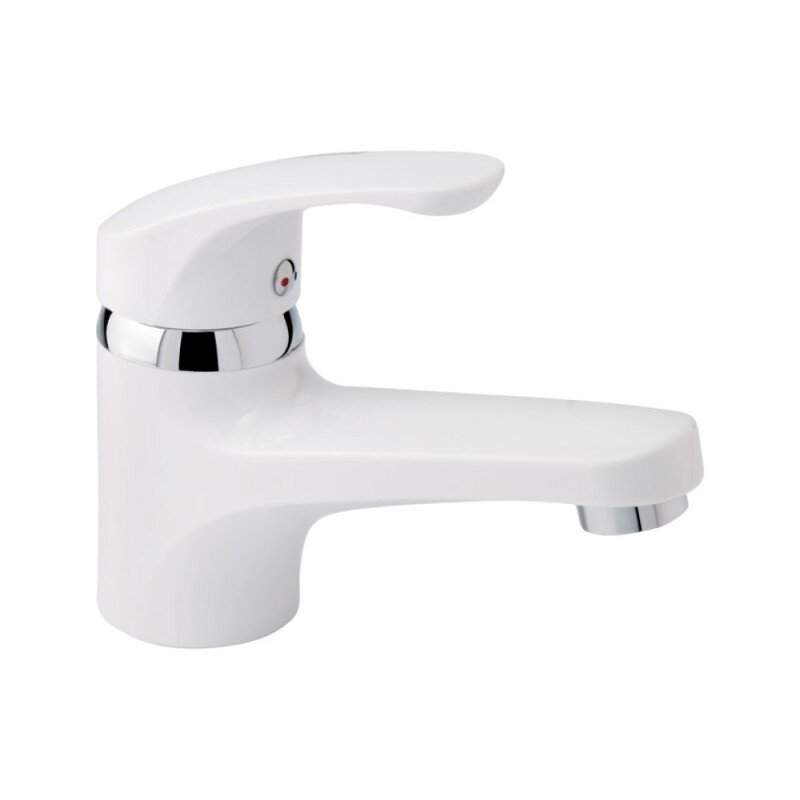 Кран на раковину одновентильный BRINEX 36W белый пластик BRIN36W001 ...