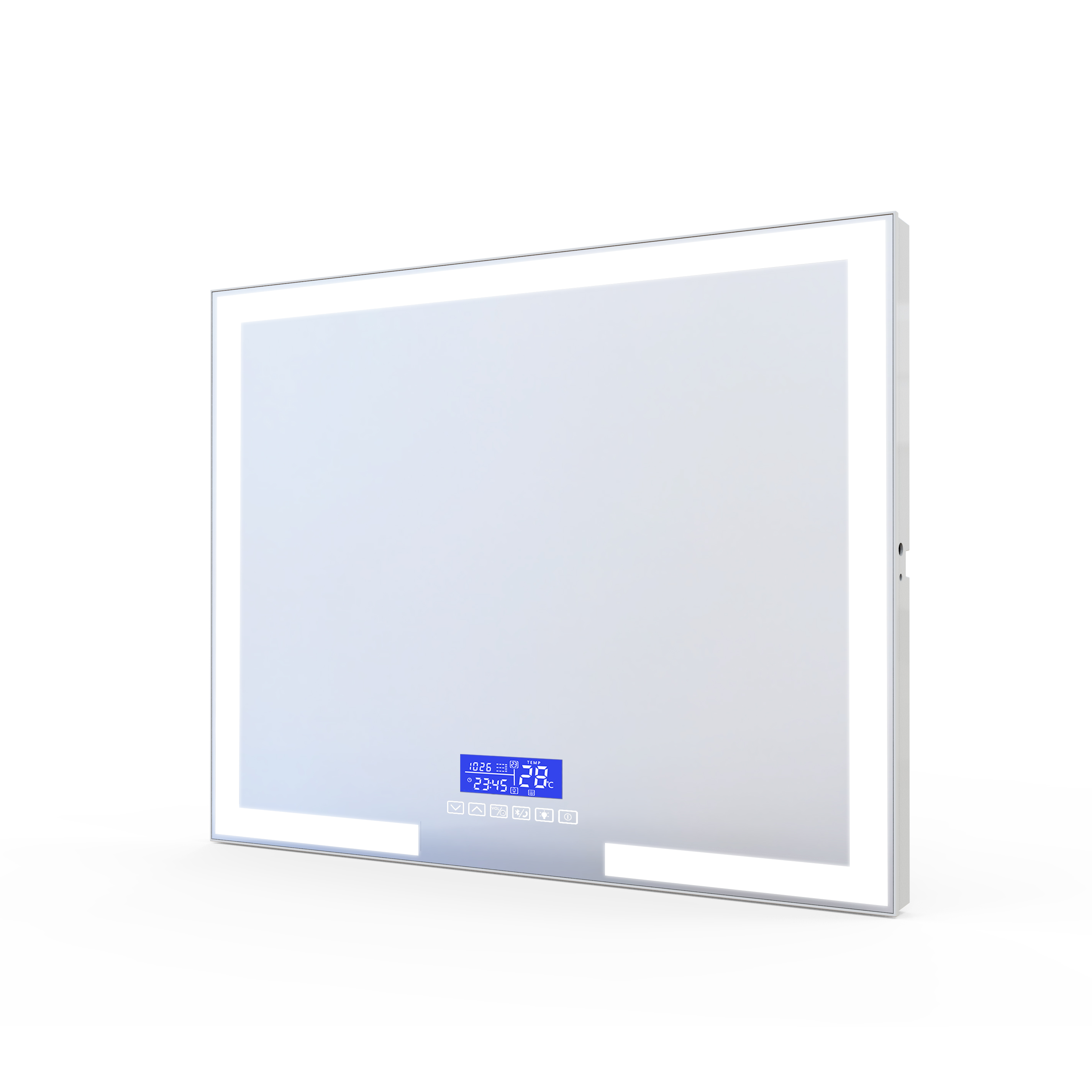 

Зеркало прямоугольное для ванной VOLLE VOLLE 60x80см c подсветкой сенсорное включение антизапотевание 16-14-800