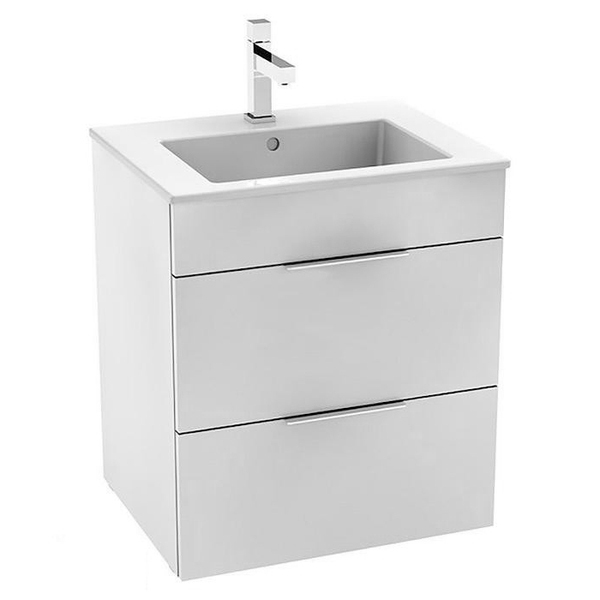 

Тумба с раковиной для ванной ROCA SUIT 54x60.7x42.2см подвесная белый A85118A806
