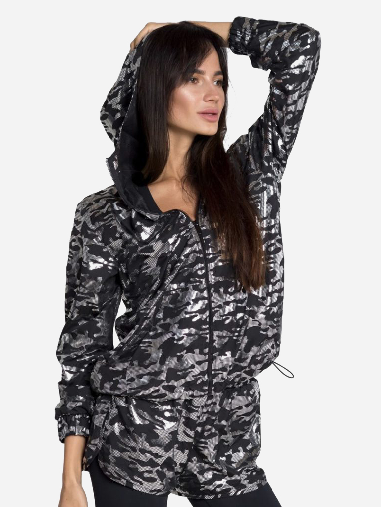 

Ветровка Designed for Fitness 819120101 / Черная_принты, Ветровка Designed for Fitness 819120101 XS/S Черная_принты