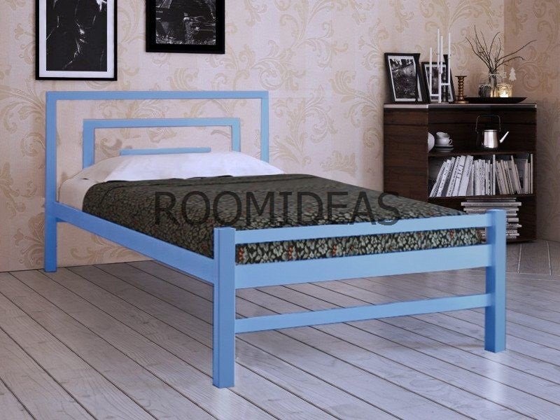 

Кровать Брио 2 Метакам Голубой металлик 180 х 200 см