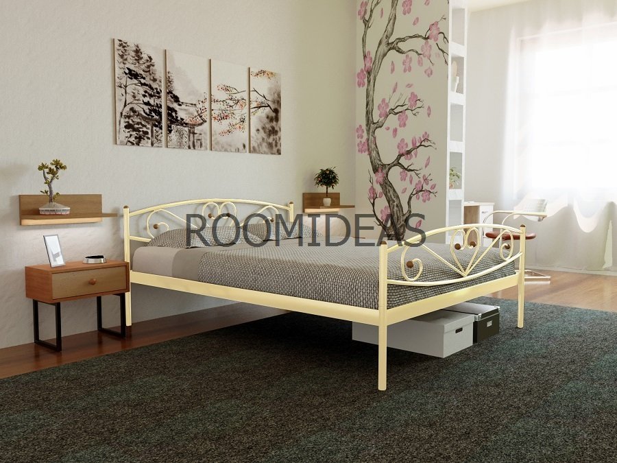 

Кровать Милана 2 Метакам Бежевый 140 х 200 см