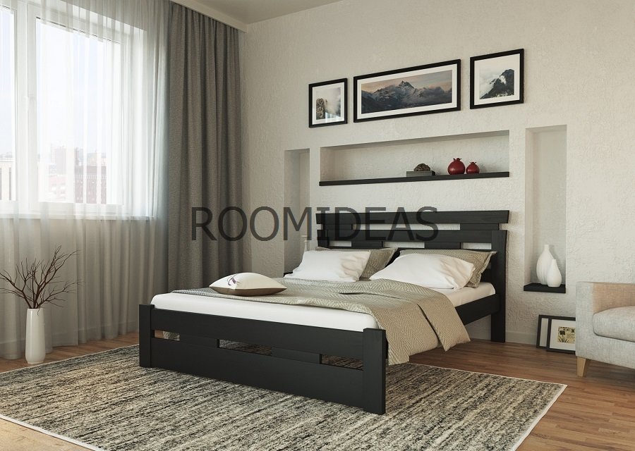 

Кровать Зевс Щит Бук ЛЕВ Венге 160х200 см