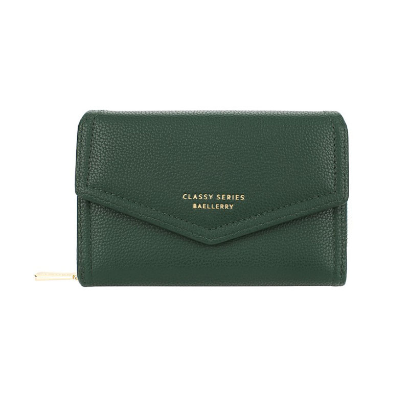 

Кошелек женский Baellerry NR065 Dark Green стильная сумка на одно плечо для девушек (F_7444-26972)