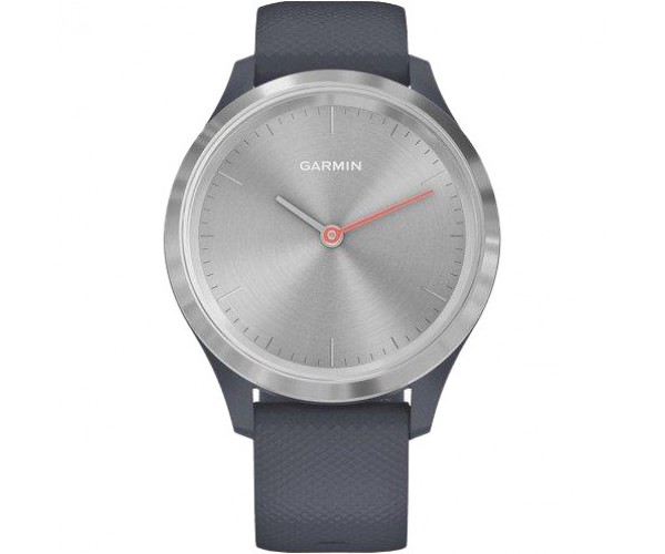 

Смарт-часы Garmin Vivomove 3s Silver Stainless Steel Bezel w. Granite Blue and Silicone B. (010-02238-00)