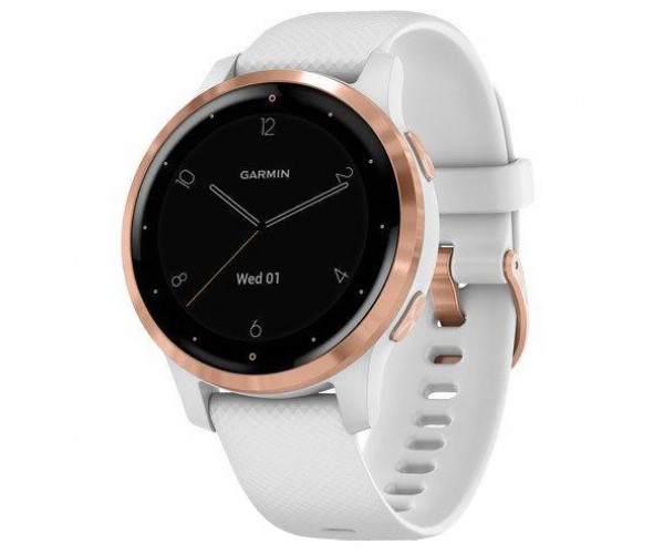 

Смарт-часы Garmin vivoactive 4S White/Rose Gold (010-02172-23/22/21)