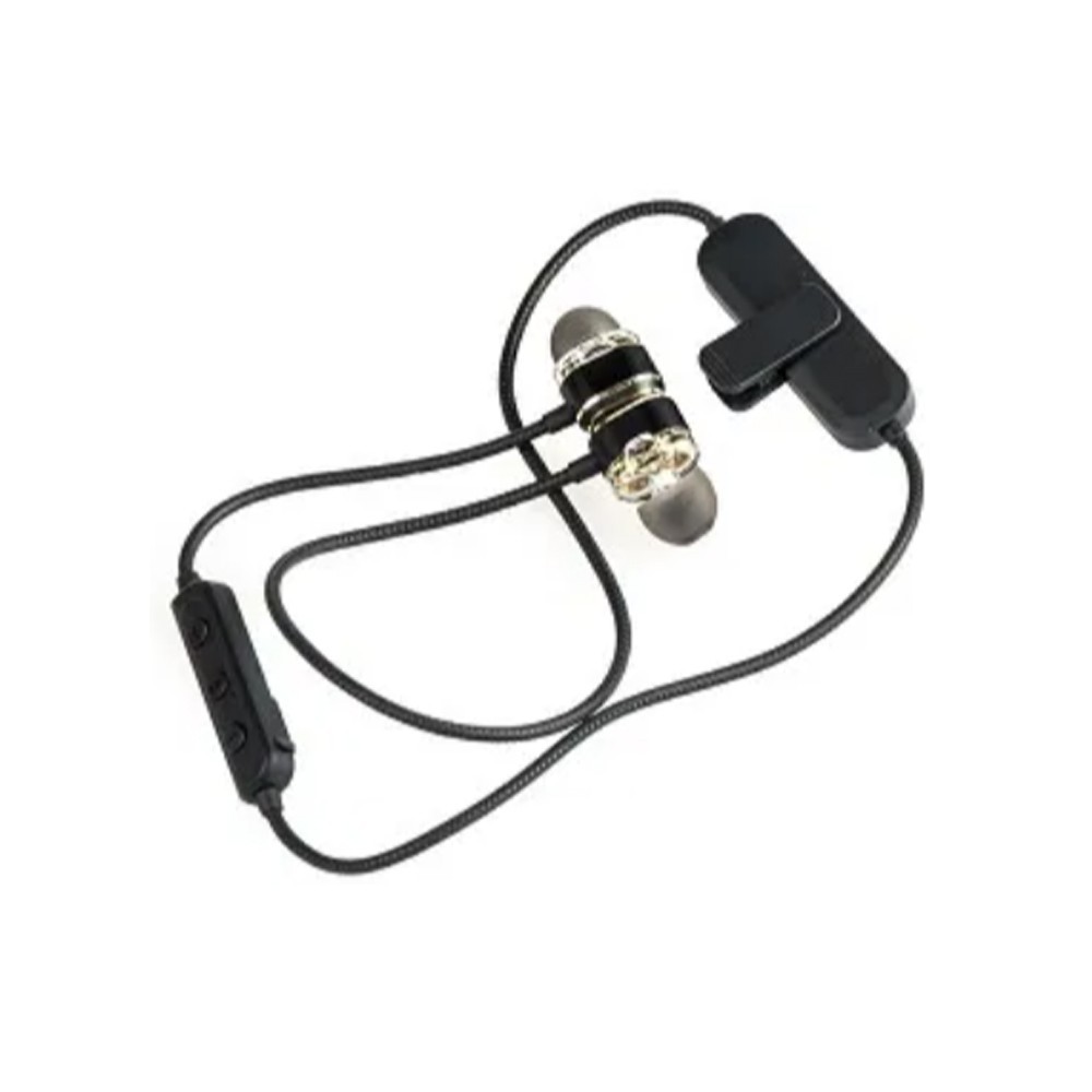 

Спортивные беспроводные наушники Budi Bluetooth с двойной оплеткой (M8J011)