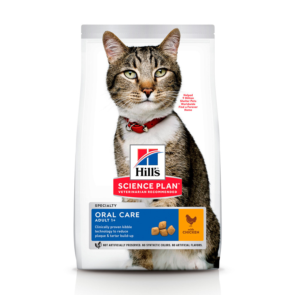 

Сухой корм Hills ORAL CARE Cat 7 кг (604143)