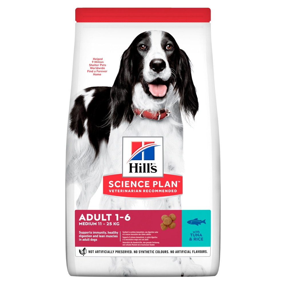 

Сухой корм Hills ADULT Medium Tuna & Rice 12 кг (604280)