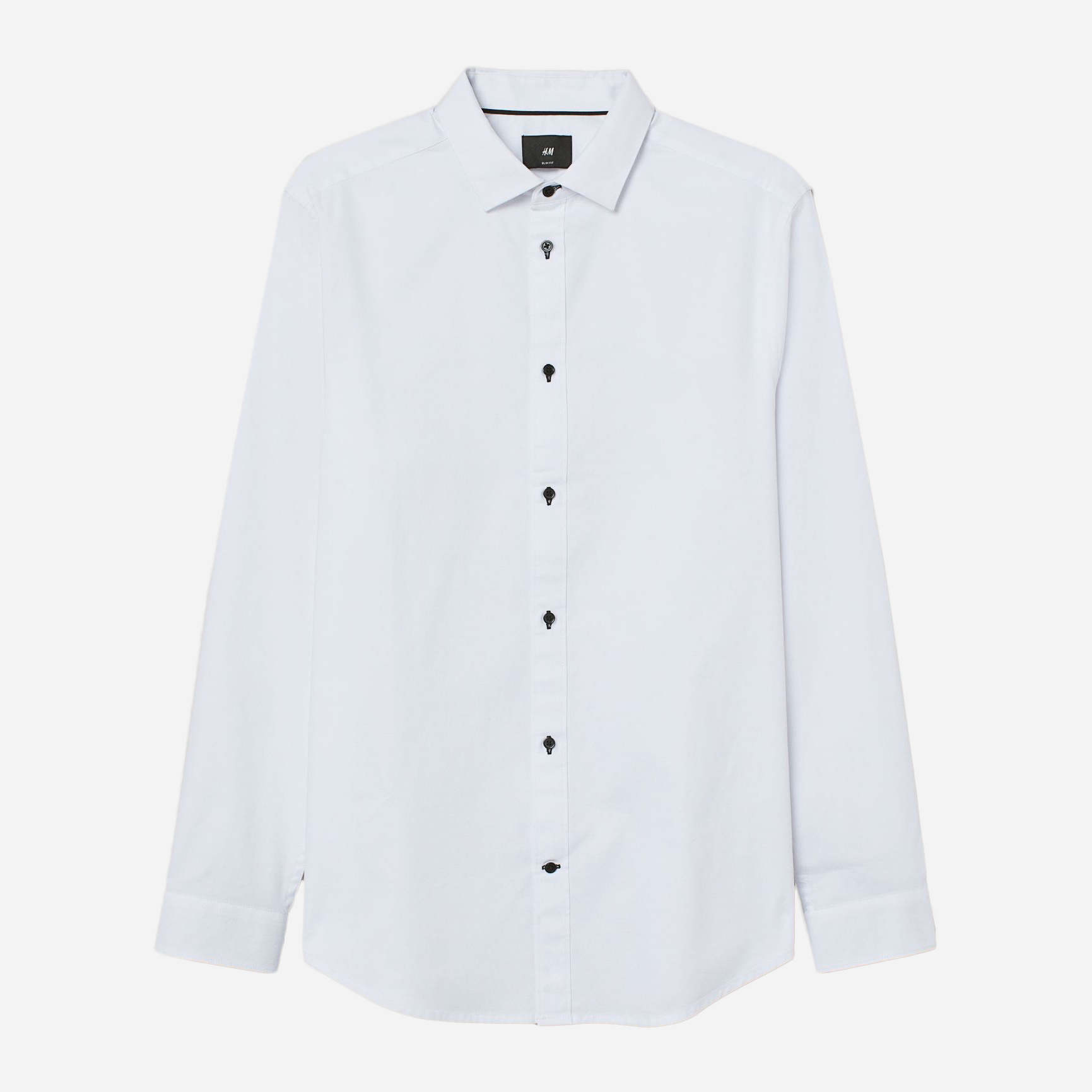 

Рубашка H&M 2712-519516  Белая, Рубашка H&M 2712-519516 L Белая