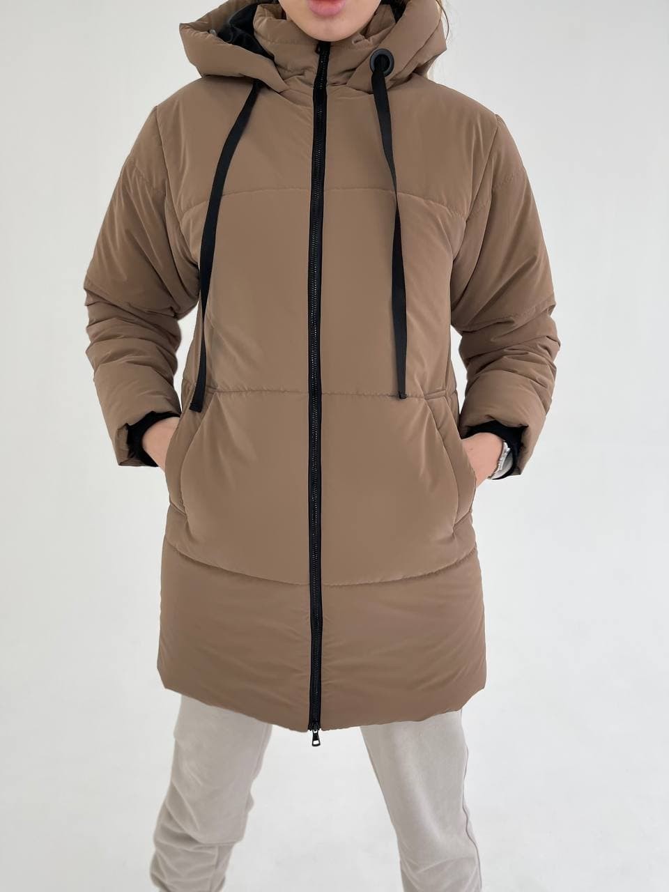 

Жіночий пуховик Onion Casual  Мокко, Жіночий пуховик Onion Casual L Мокко