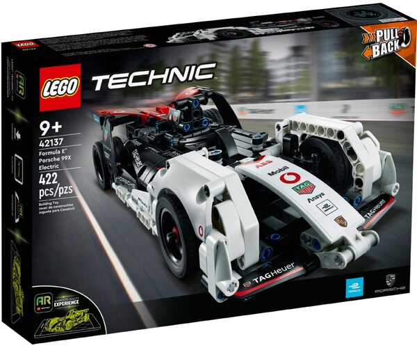 

Конструктор LEGO Technic Formula E Porsche 99X Electric (42137)