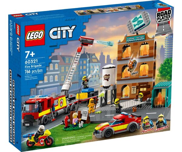 

Конструктор LEGO City Пожарная команда (60321)