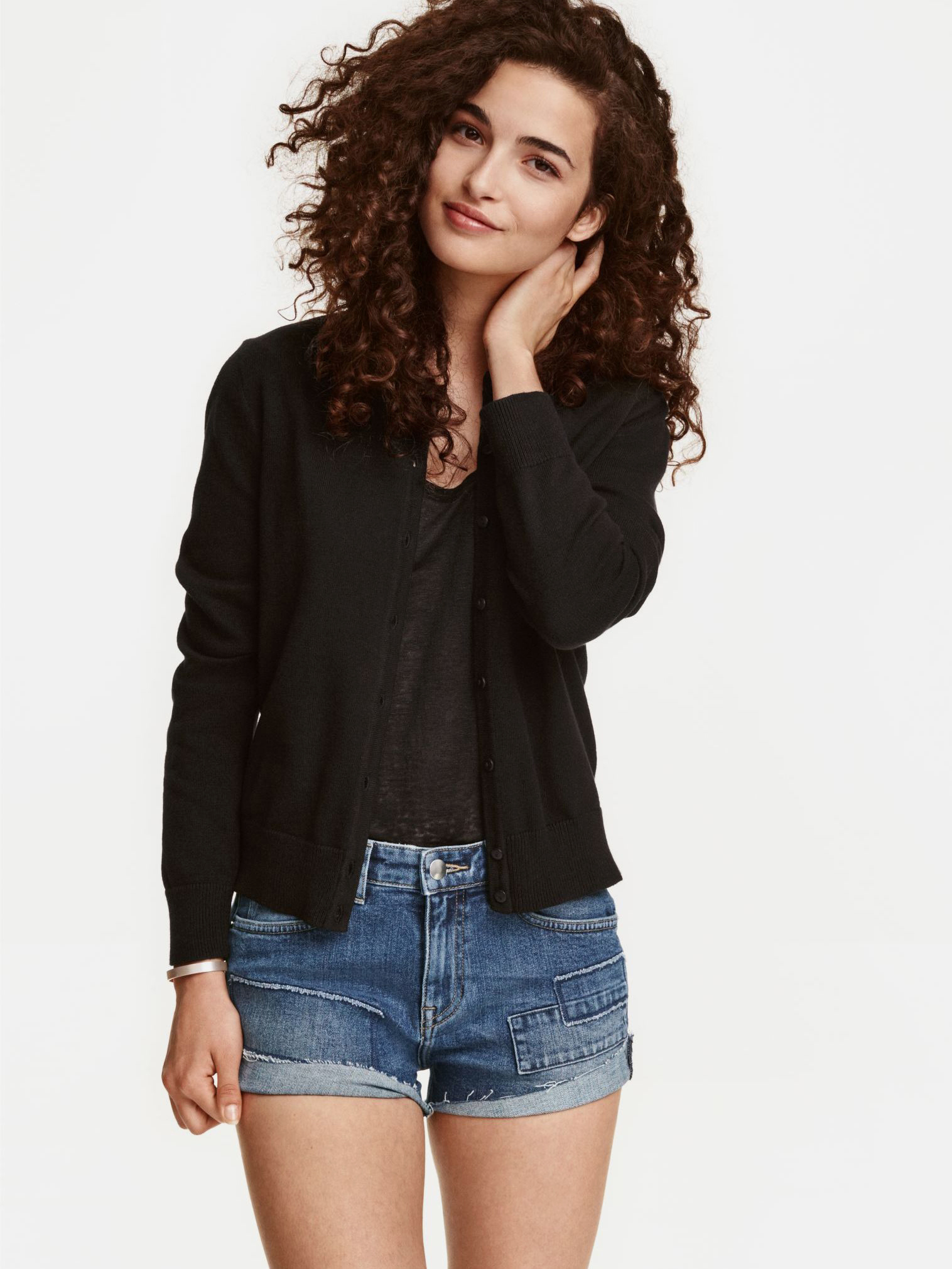 

Кардиган H&M 060396371 L Черный