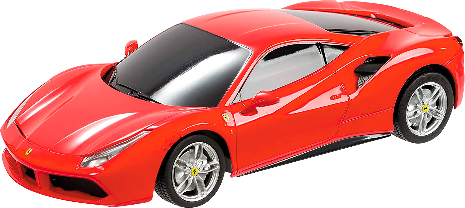 

Автомобиль на радиоуправлении Mondo Ferrari 488 GTB 1:24 Красный (63419) (8001011634194)