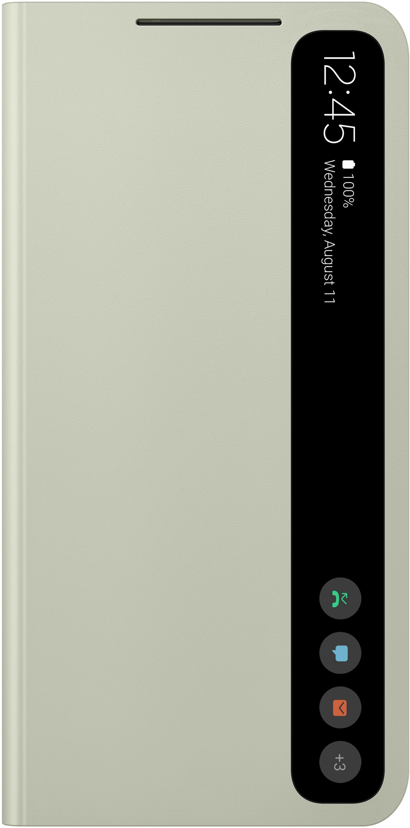 

Чехол-книжка Samsung Smart Clear View Cover для Samsung Galaxy S21 FE Olive Green (EF-ZG990CMEGRU)