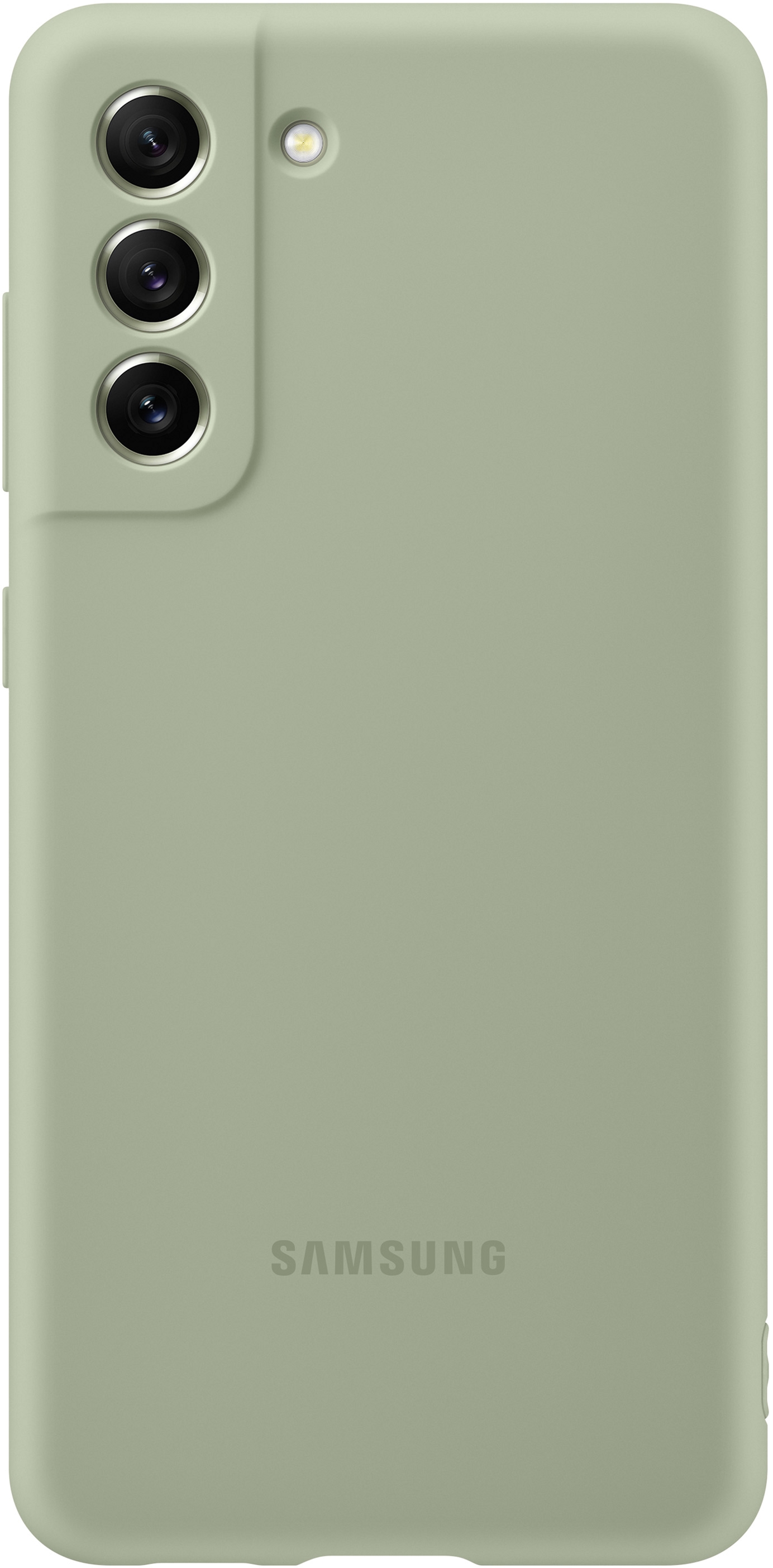 

Панель Samsung Silicone Cover для Samsung Galaxy S21 FE Olive Green (EF-PG990TMEGRU)