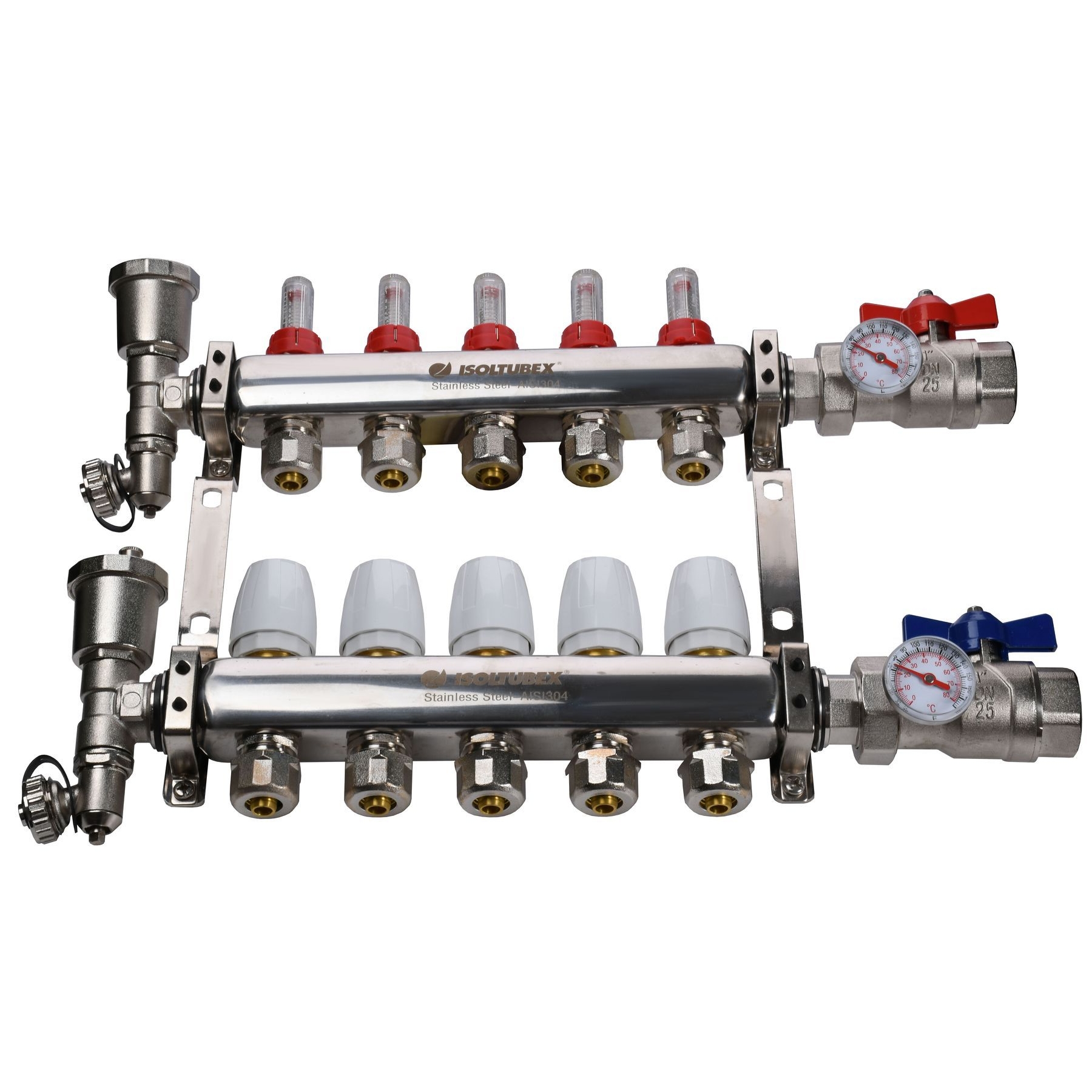 

Коллекторная система ISOLTUBEX INOX AISI-304 CO5 (1" х 5)