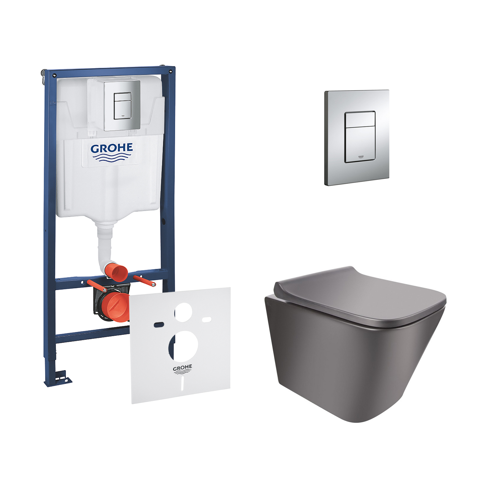 

Набор инсталляция 4 в 1 Grohe Rapid SL 38772001 + унитаз с сиденьем Qtap Tern QT1733052ER