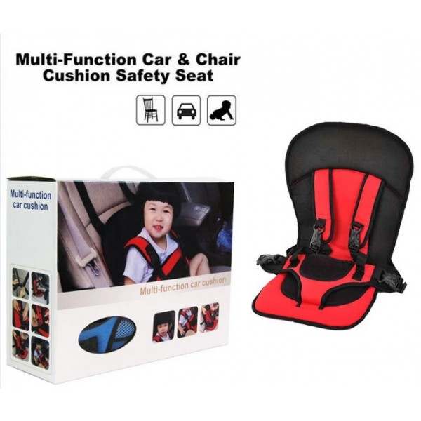 

Бескаркасное автокресло Multi Function Car Cushion для детей Красный