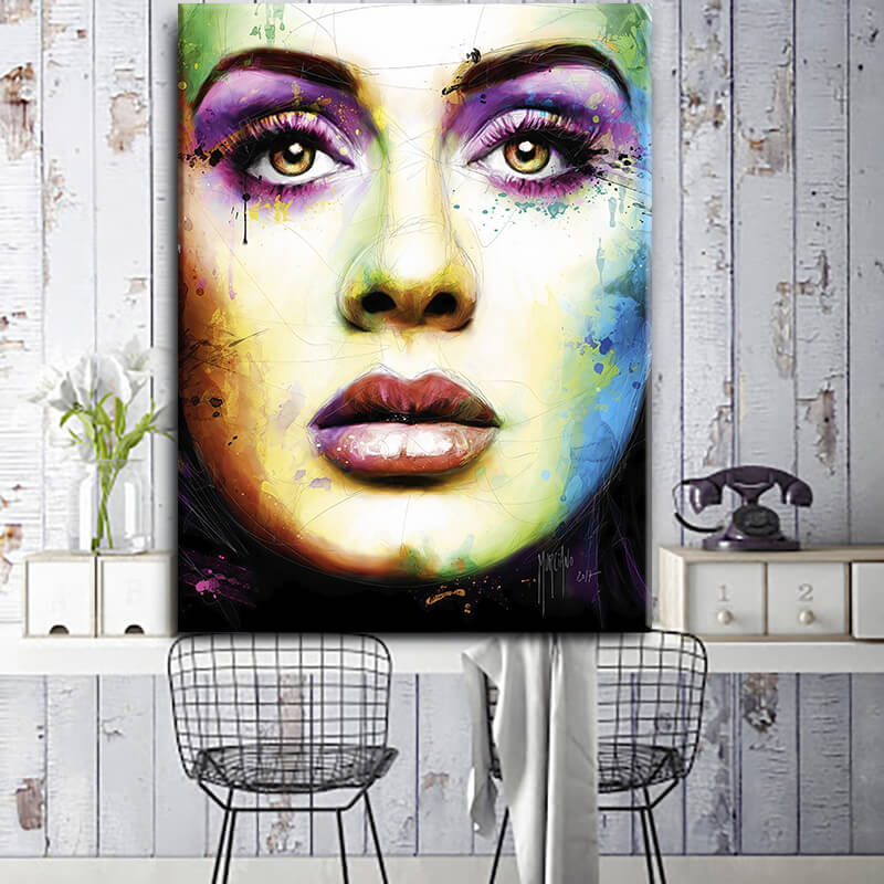 

Картина на холсте Личности Adele 45х60 см.