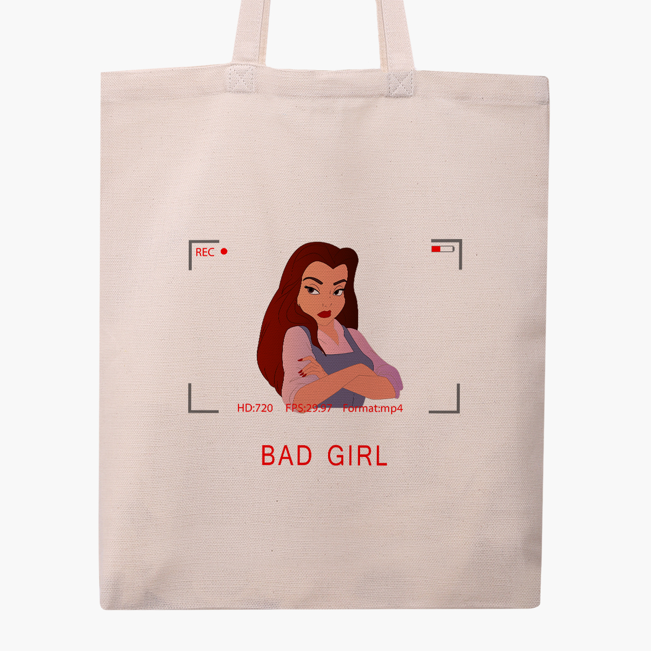 

Эко сумка шоппер Disney Princess Belle (9227-1434) 41x35 см Бежевый