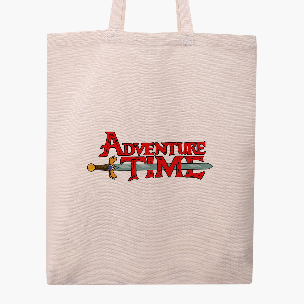 

Эко сумка шоппер Время приключений (Adventure Time) (9227-1582) 41x35 см Бежевый