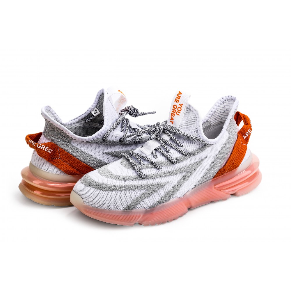 

Кросівки G165WHITE-ORANGE 41 Білий