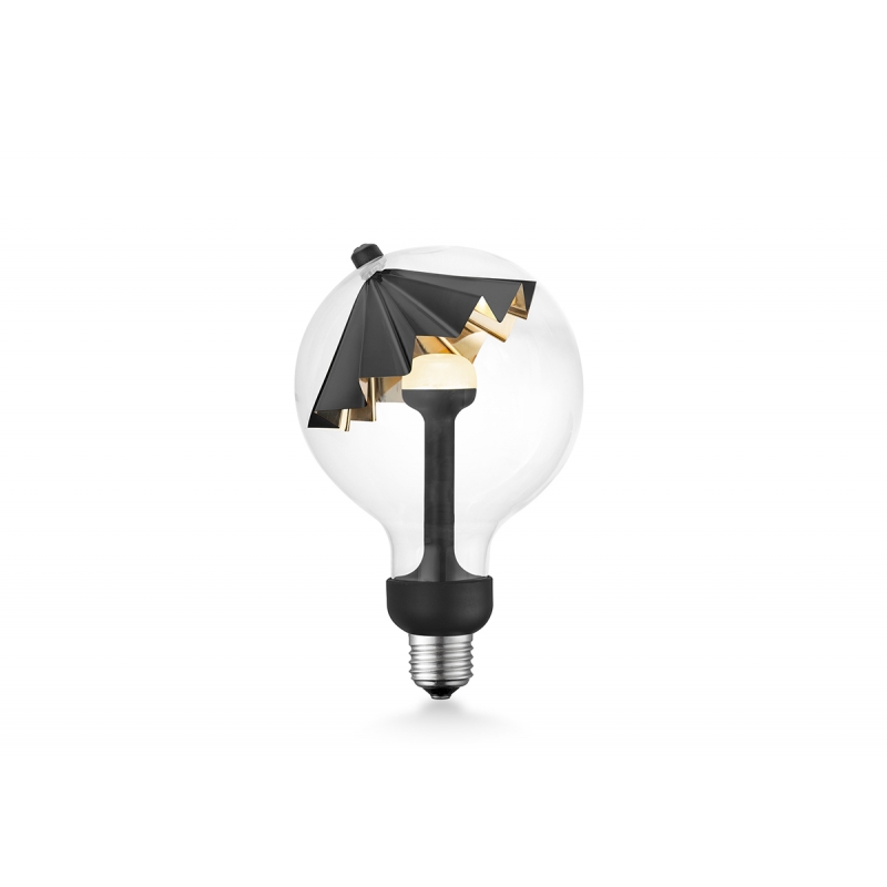 

Декоративная лампа в стиле лофт Home sweet home, дизайнерская LED-лампа, Umbrella L300120-03, черный, E27, 2700К, 6 Вт