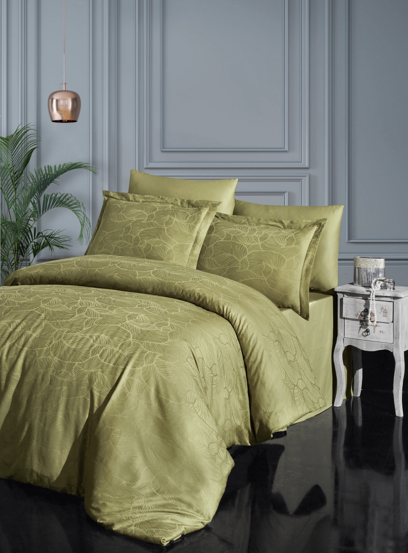 

Комплект постельного белья First Choice Жаккард Superior Bamboo 200х220 "Sasha Z. Yesil"