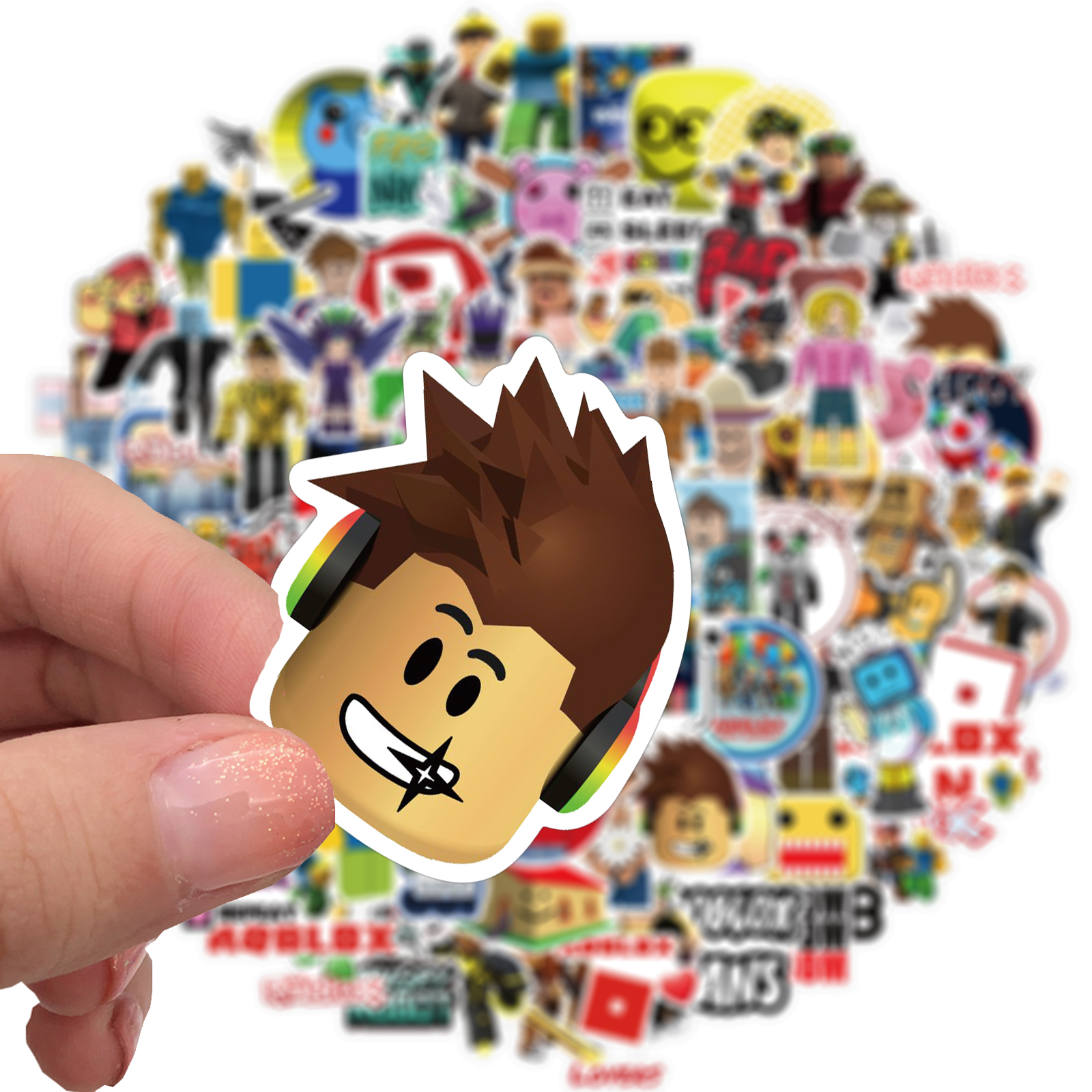 

Набор наклеек stickers Roblox, Gamer - 100 шт | Роблокс , Геймер - Водостойкие стикеры для оклеивания