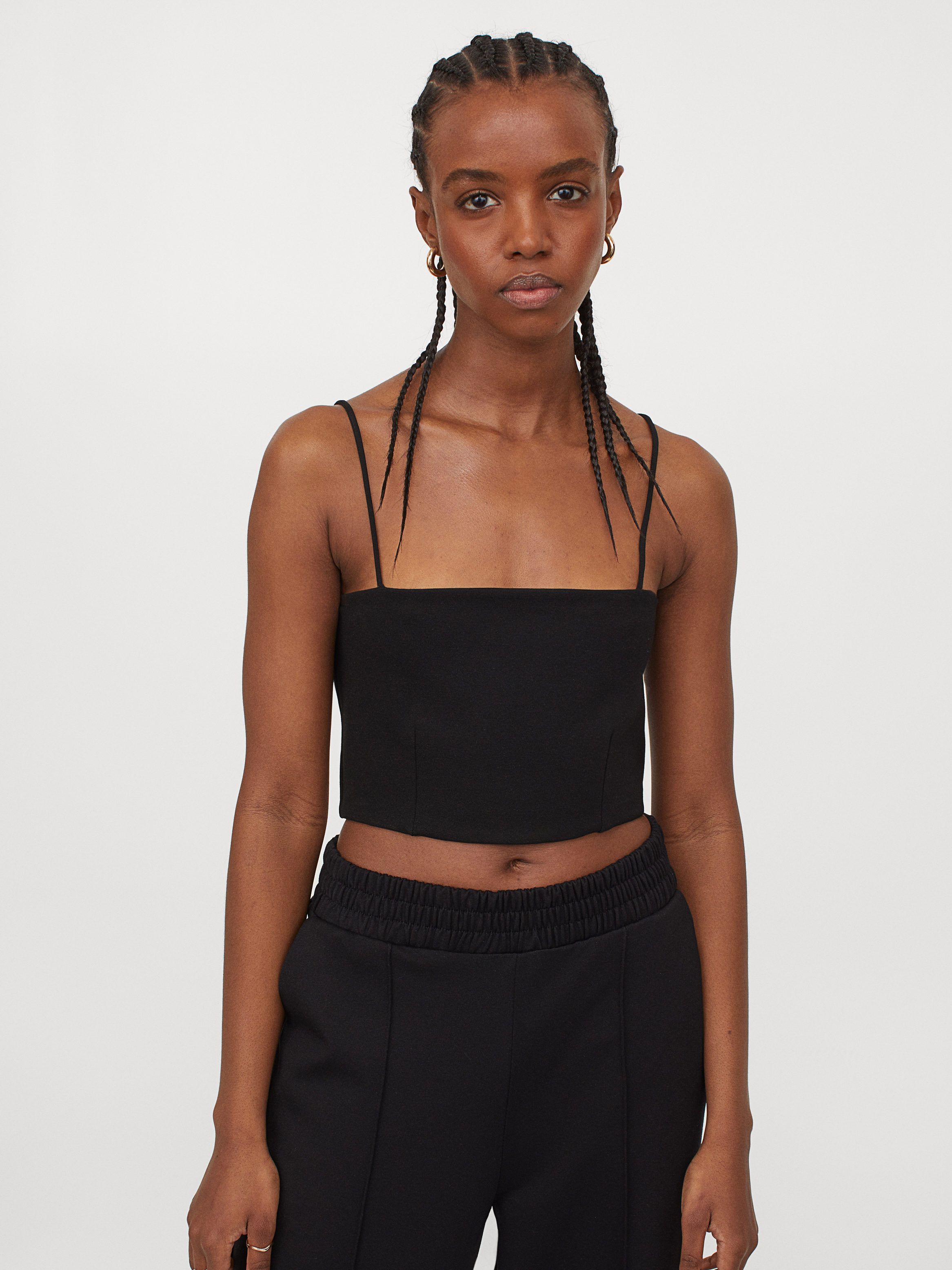 

Топ H&M 9949953abr  Черный, Топ H&M 9949953abr S Черный