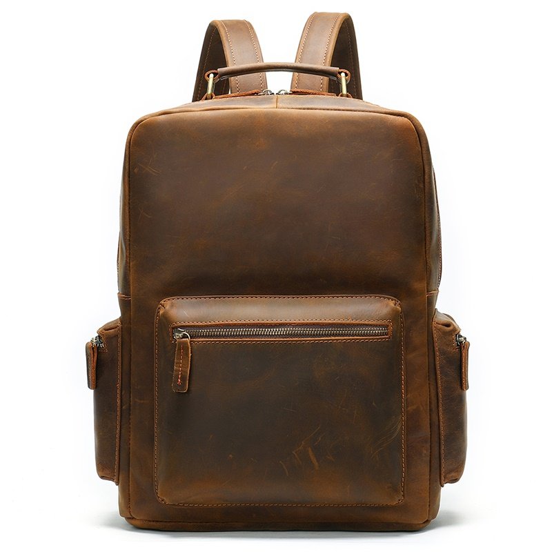

Рюкзак винтажный для ноутбука Vintage 14712 кожаный Коричневый