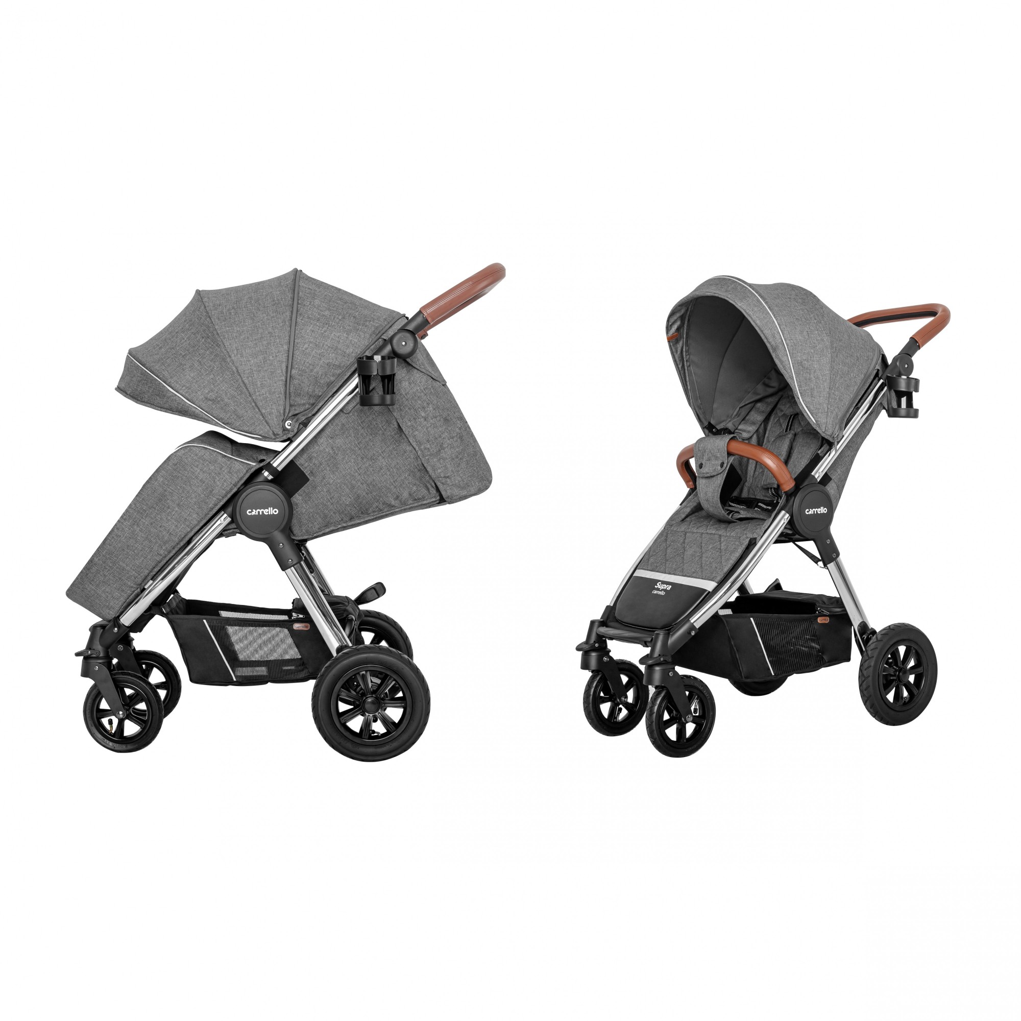 

Прогулянкова коляска CARRELLO Supra CRL-5510 Carbon Grey