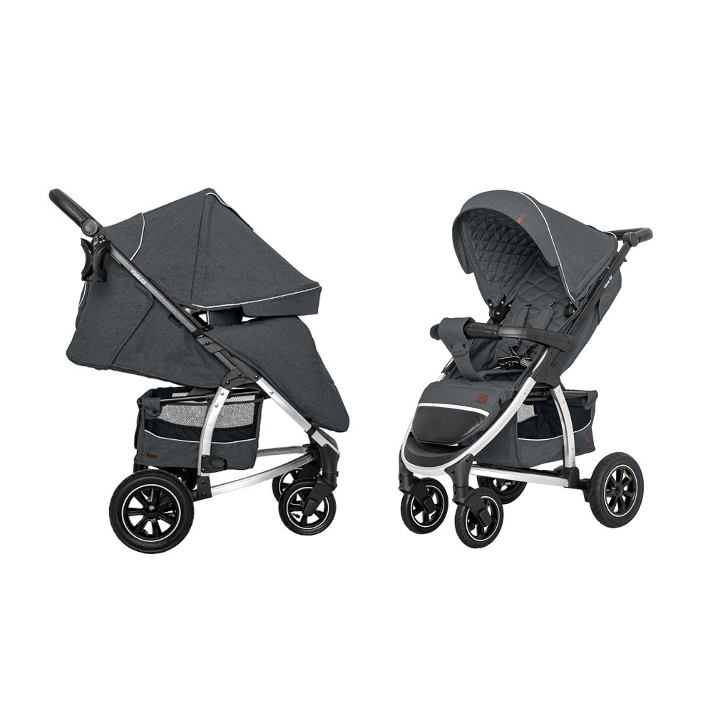 

Прогулянкова коляска CARRELLO Vista CRL-5511 Steel Gray
