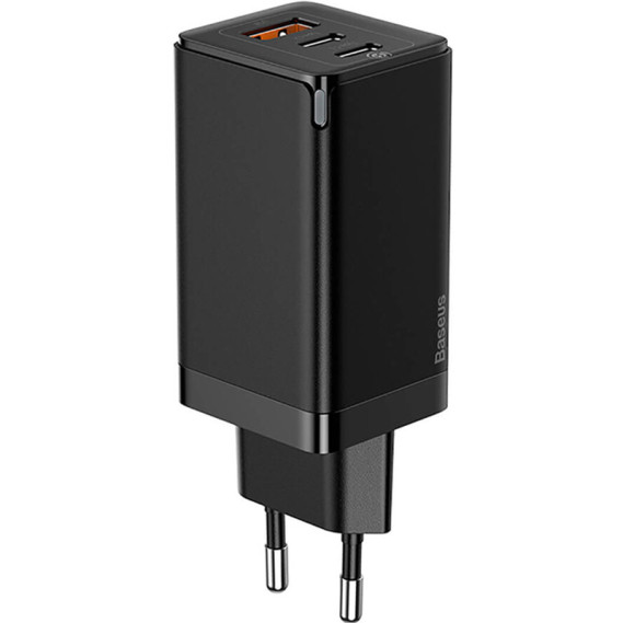 

Сетевое Зарядное Устройство 1USB + 2Type-C Baseus GaN2 Pro Quick Charger 65W (CCGAN2P-B01) (Черный)