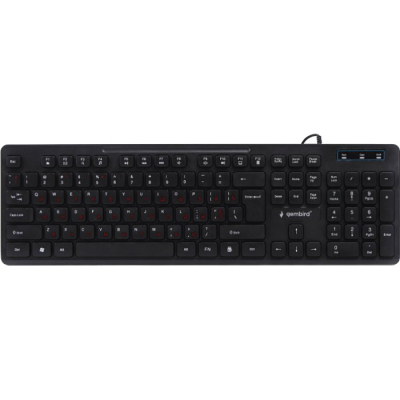 

Клавиатура Gembird KB-MCH-04-UA USB Black (KB-MCH-04-UA)