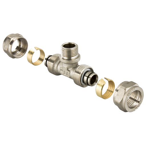 

Тройник цанговый Valtec D 20x1/2х20 НарР (10080434)