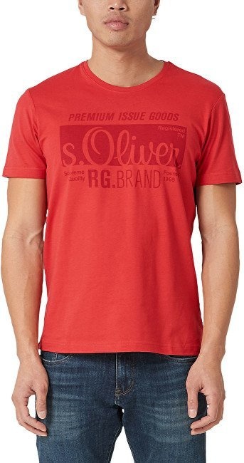 

Футболка s.Oliver S красный 03.899.32.5206-3250