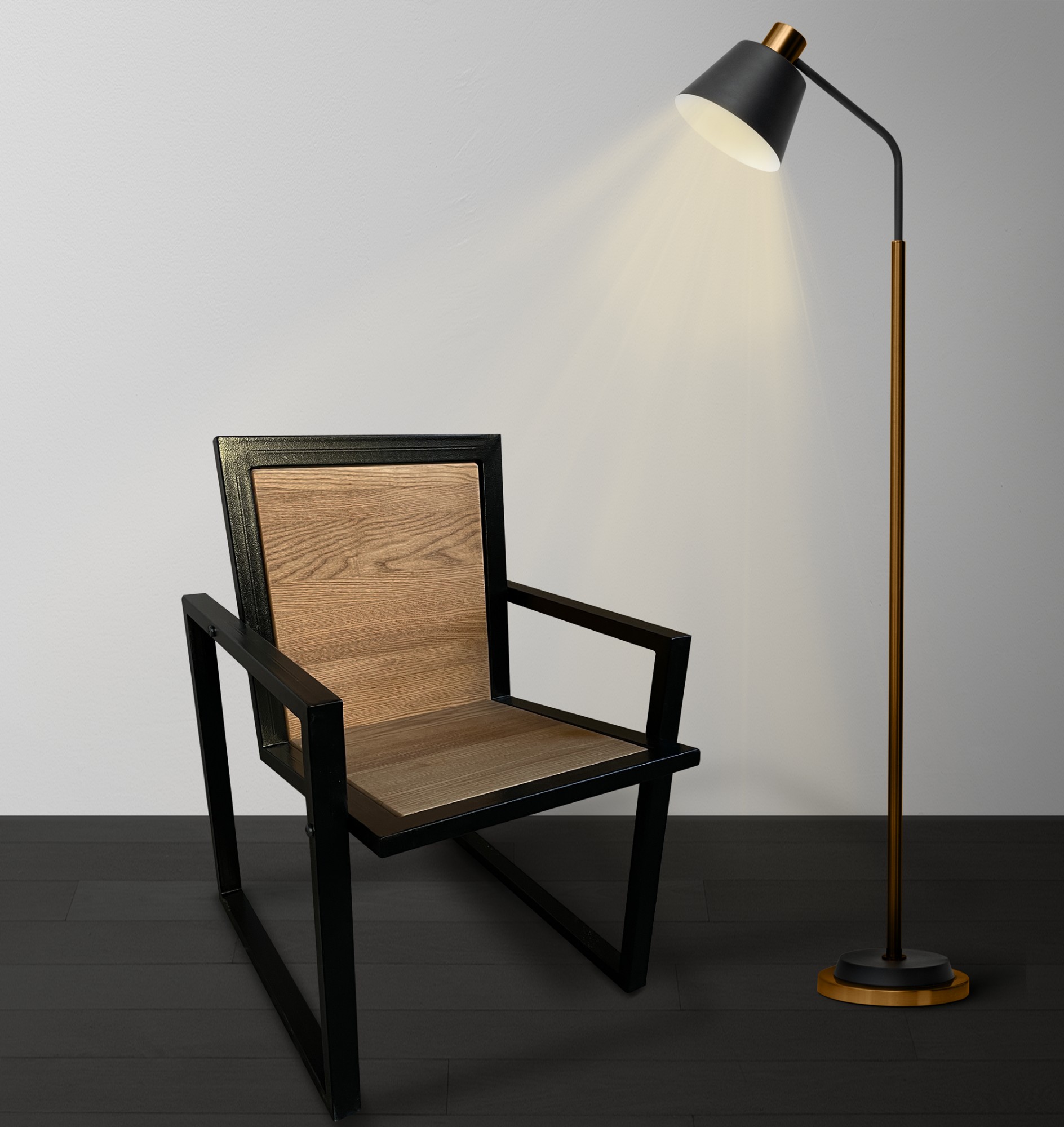

Стул-кресло HomeDeco в стиле Лофт Ясень