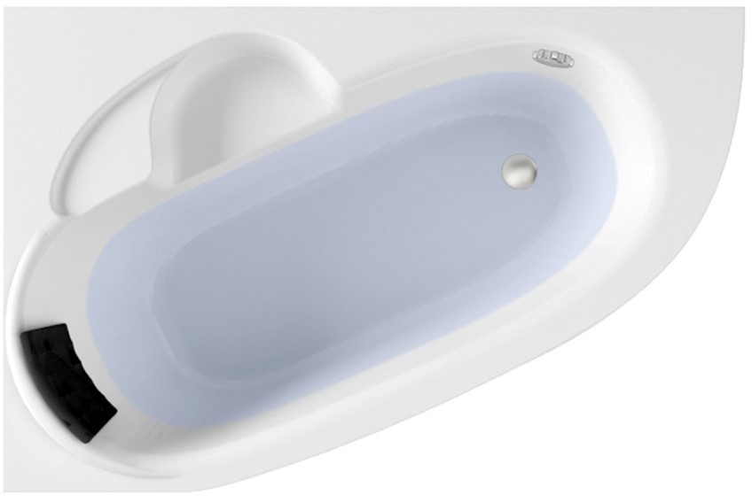 

Ванна акриловая Lavinia Boho Bell Pro 140x95 см левостороняя с каркасом и подголовником S1-370214PL