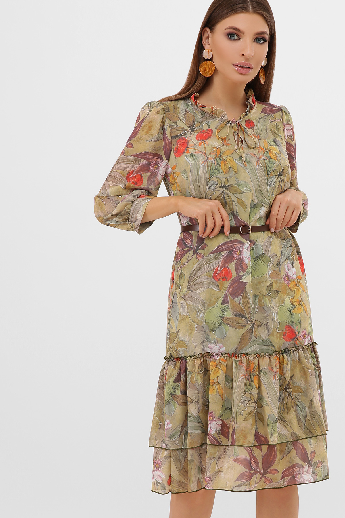 

Платье Glem Элисон 3/4 S зеленый 57647