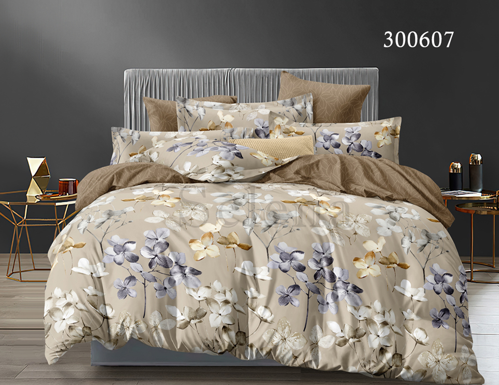 

Комплект постельного белья Selena Осеннее Настроение Сатин двуспальный 300607