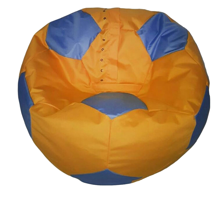 

Кресло-мешок Ecobag Мяч 80 Желтый/Синий